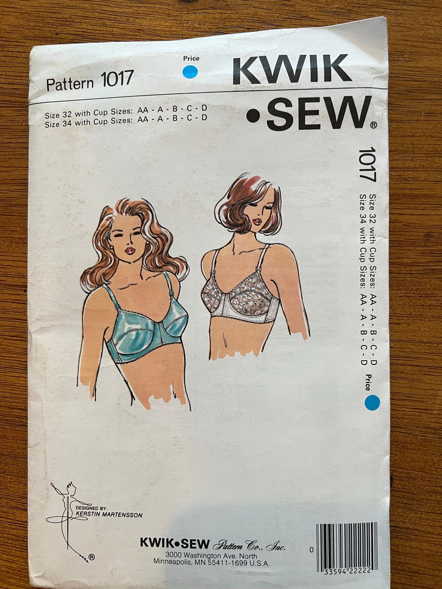 Kwik Sew 3594 Bra - Patterns