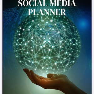 Digital Social Media Planner: Content Strategy Workbook (PDF Download