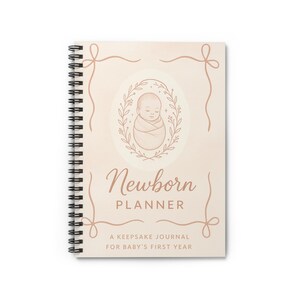 Baby Memory Journal: Newborn Planner, Keepsake Notebook