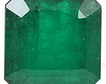 Emerald precious stone 9.75 carats Certificate of authenticity IGI Minerals Collection