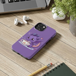Tea Talk Purple Dragon Phone Case