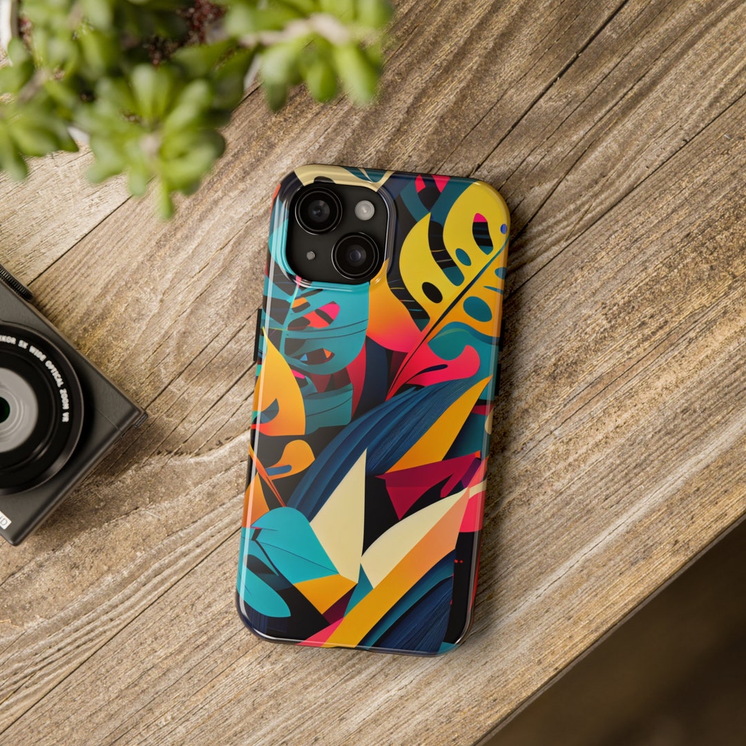 Abstract Tropics Pattern Phone Case - Etsy