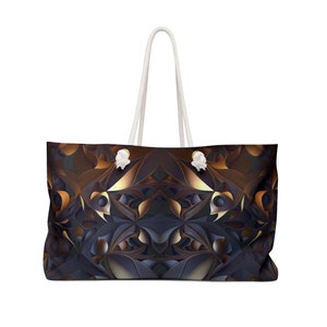 Abstract Gothic Pattern A Weekender Bag