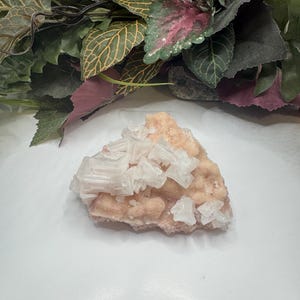 Pink Halite Crystal Specimen, Pink Halite Cluster, Cubic Halite, Gifts