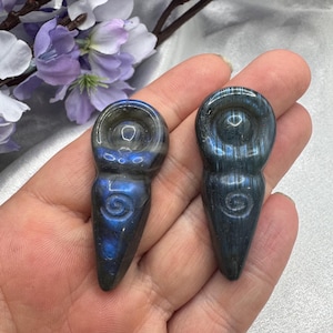 Labradorite Crystal Goddess, Labradorite Crystal Carved Goddess, Gifts