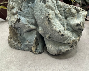 Large Volcano Agate & Calcite Crystal Chunk: UV Reactive Stone (3 lbs)