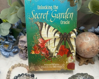 Unlocking the Secret Garden Oracle Card Deck with 44 Cards and 108 page guidebook, Divination Tools, Gifts