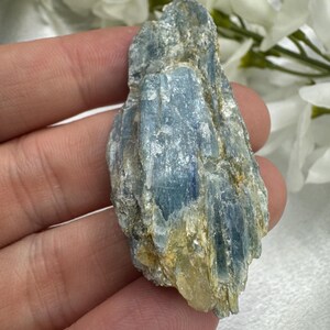 Blue Kyanite Crystal Specimen, Blue Kyanite Crystal, Raw Kyanite, Gifts