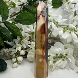Mookaite Jasper Crystal Tower, 7 inches tall, Gifts