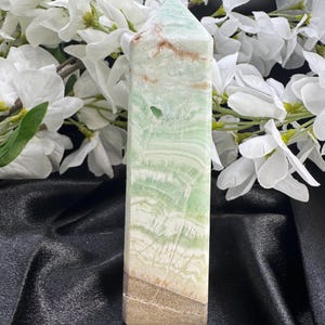 Caribbean Calcite Crystal Tower, Caribbean Calcite Crystal, Gifts