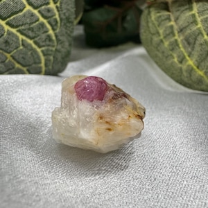 Red Ruby in Matrix Specimen: UV Reactive Corundum from Pakistan