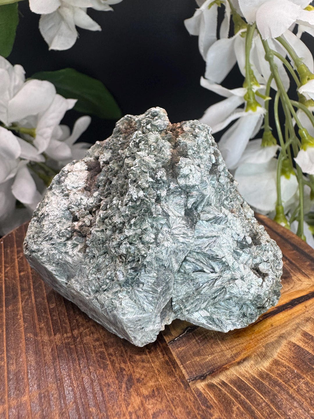 Seraphinit Seraphinite Mineral Specimen, Rough Green Chlorite, Clinochlore ...