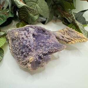 XL Grape Agate Raw Specimen, Raw Grape Agate Crystal Cluster, Indonesian Grape Agate, Gifts