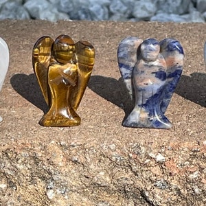 Crystal Angels Figurines, Gemstone Angels, Gifts