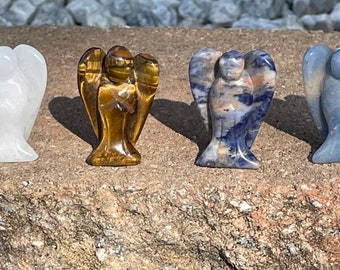 Crystal Angels Figurines, Gemstone Angels, Gifts