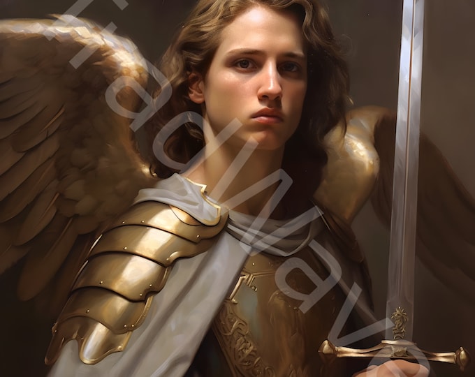 St. Michael the Archangel Etsy