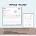 Invoice Template, Invoice Tracker, Printable Business Invoice, Small ...