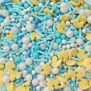 Rubber ducky sprinkles 1/4lb