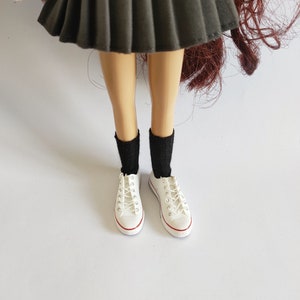Blythe Sneakers | YoSD Shoes BJD Shoes for Blythe Custom Pullip Ooak Obitsu 24 Ob22 Holala Momoko Azone | Blythe Clothes 8 Inch Doll Clothes