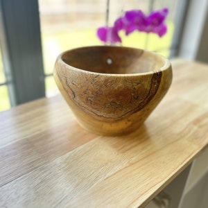 Decorative Spalted Maple Bowl