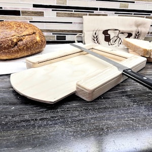 Sourdough Boule Bread Slicing Board Multi Slice