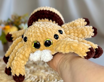 Peluche de araña de ganchillo – Animal de peluche kawaii hecho a mano