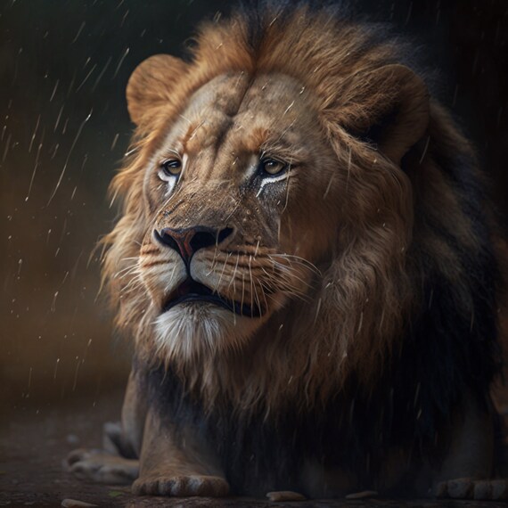 Integrity Lion Poster