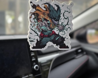 Deku Anime Air Freshener | Pine Scent
