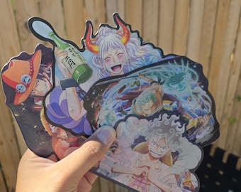 One Piece Lenticular Anime Decals