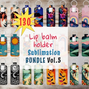 130 PNG skinny Lip Balm Holder Sublimation Design, lip balm Designs, lip balm Sublimation Design, Instant Download, Commercial Use
