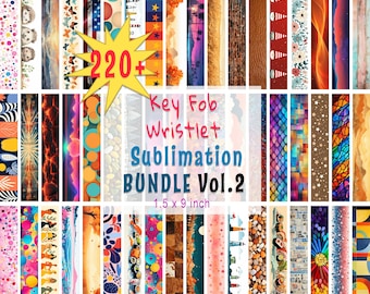 220 PNG key fob wristlet Sublimation Design 1.5 x 9 inch, key fob Designs,Instant Download, Commercial Use Png