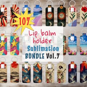 107 PNG skinny lippenbalsemhouder sublimatieontwerp, lippenbalsemontwerpen, lippenbalsemsublimatieontwerp, direct downloaden, commercieel gebruik