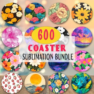 600 Car Coaster Sublimation Design PNG, Car Coaster Designs, Round Sublimation Design, Instant Download, Commercial Use Png