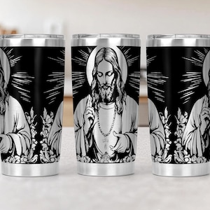 Jesus Wildflowers Wrap Laser Svg 20oz Laser Engraved Tumbler Wrap Floral Laser Engraving Svg Flowers 20 oz Tumbler Laser faith Svg Design