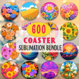 600 Car Coaster Sublimation Design PNG, Car Coaster Designs, Round Sublimation Design, Instant Download, Commercial Use Png