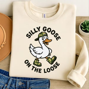 Camo Silly Goose On The Loose PNG SVG, Silly Goose Camo Meme Shirt Silly Goose SVG file for Cricut funny svg Goose shirt png bundle boy camo