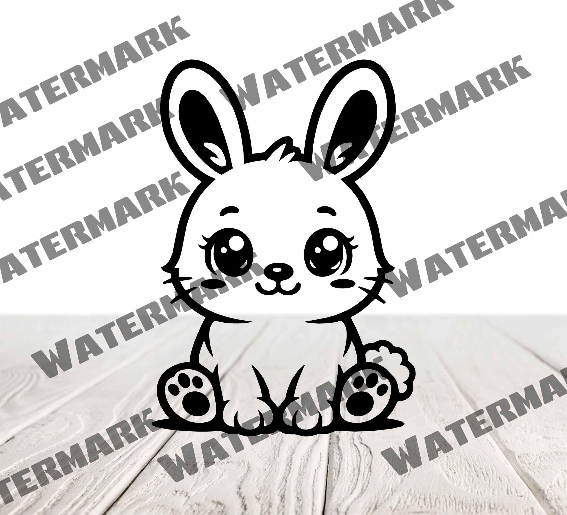 Rabbit Svg & Png, Rabbit Clipart, Rabbit Vector Image, Rabbit ...