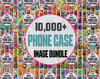 10000 PNG Phone Case Sublimation Design, Templates for Custom Phone Cases, iPhone, Samsung, Nokia, One Size Fits All, Commercial Use Png