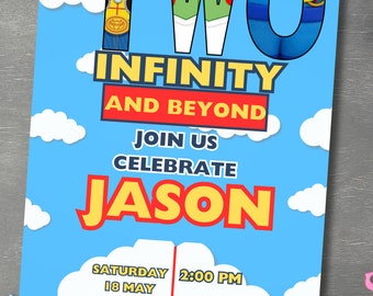 Toy Story &quot;TWO&quot; Infinity and Beyond Birthday Bundle