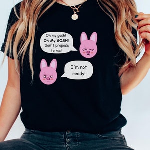 Don&#39;t Propose to Me Changbin Shirt, Dwaekki Shirt, Stray Kids Shirt, Skzoo Shirt, Kpop Shirt, Skz Meme Shirt, Stray Kids, Changbin Shirt