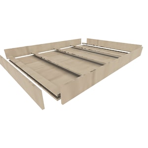 Murphy Bed with Couch DIY Plans | Affordable and Simple without Expensive Hardware image 6