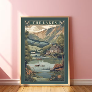 The Lakes Poster, Retro Apartment, Artsy Kitchen Art, Hot Girl Prints, Bar Cart Wall Art, Print Bar Cart Art, Indie Room Decor, Trendy Retro