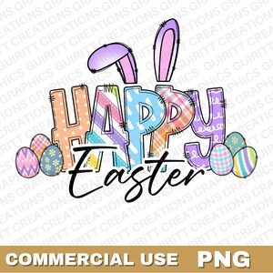 Happy Easter PNG easter sublimation file trendy easter sublimation file kid easter png easter pod files easter gifts easter vibes egg hunt
