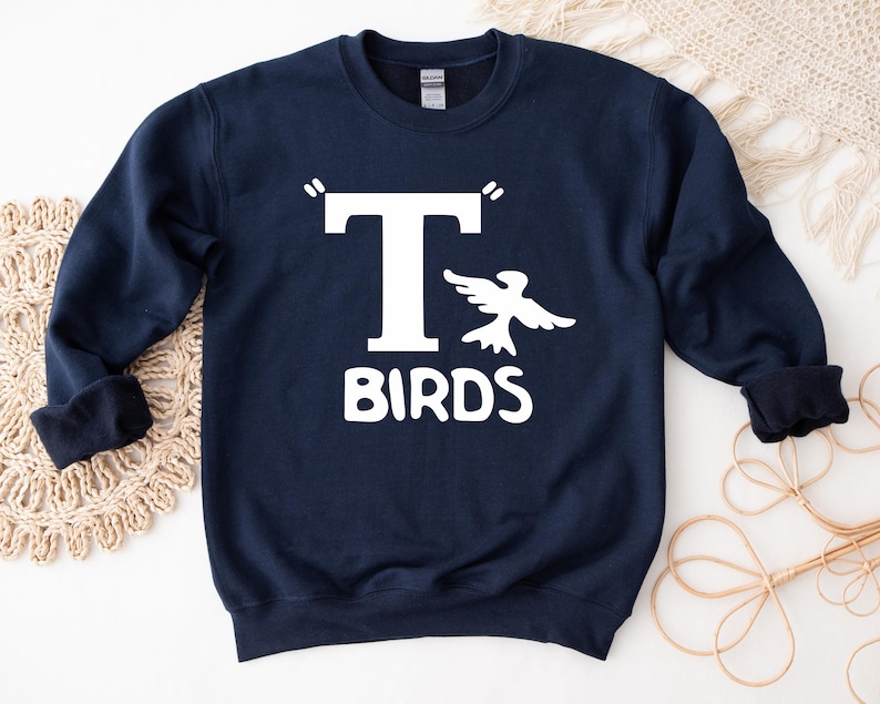 T birds svg grease svg vintage svg halloween lazy costume svg instant download halloween party movie sublimation file black birds png file image 11