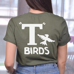 T birds svg grease svg vintage svg halloween lazy costume svg instant download halloween party movie sublimation file black birds png file image 16
