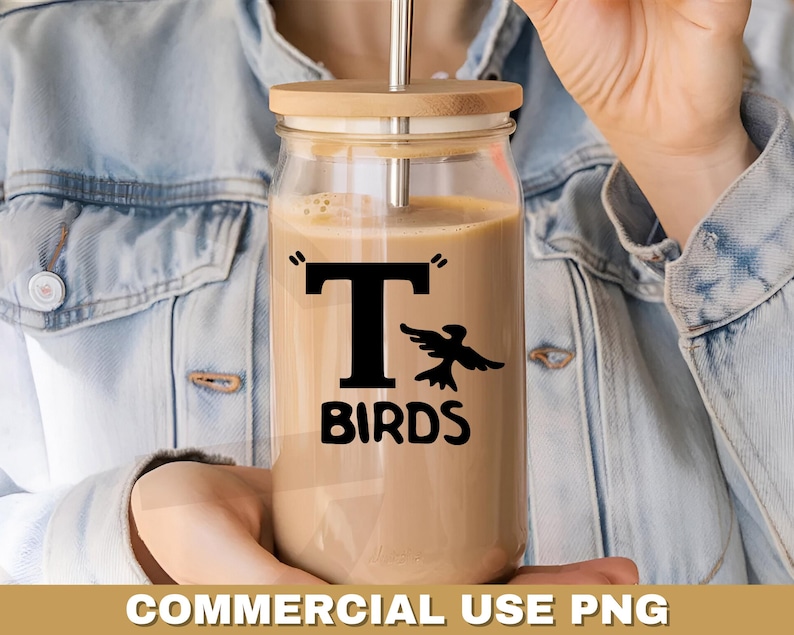 T birds svg grease svg vintage svg halloween lazy costume svg instant download halloween party movie sublimation file black birds png file image 10