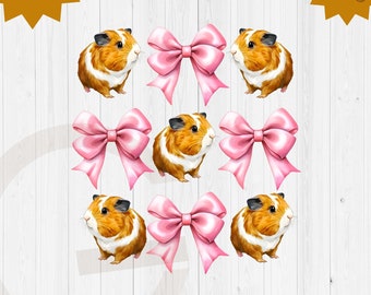 Kokette Meerschweinchen Liebhaber Sublimation png, flauschige Kartoffel png Datei, rosa Kokette Meerschweinchen png, Meerschweinchen Mama Leben png, romantisches Meerschweinchen png