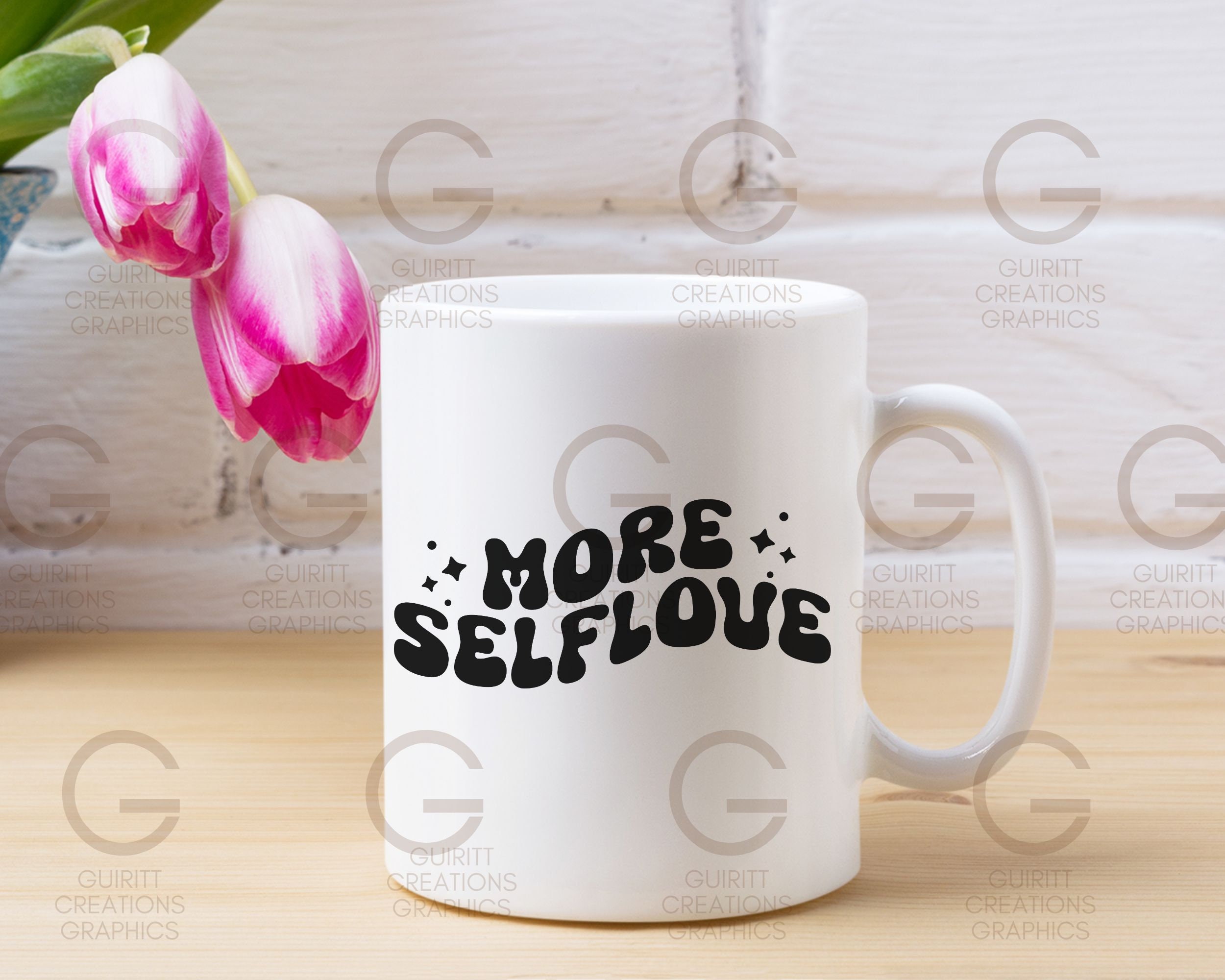 More Self Love Svg Groovy Motivational Message Svg Retro Trendy Mental ...