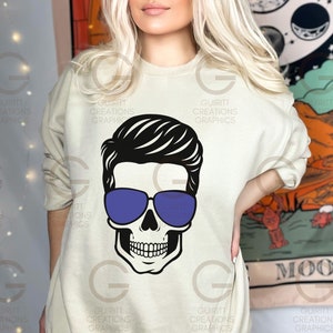 Dad Life Skull Svg, Dad Life Digital File, Skull Dad Life Instant ...