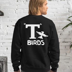 T birds svg grease svg vintage svg halloween lazy costume svg instant download halloween party movie sublimation file black birds png file image 14